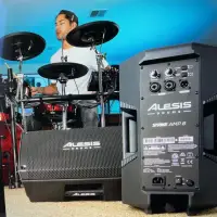 在飛比找momo購物網優惠-【ALESIS】AMP8 電子鼓 音箱(2000W 電鋼琴 