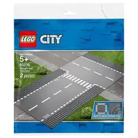 在飛比找蝦皮商城優惠-LEGO樂高 LT60236 直線道和T形路口_City 城
