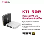FiiO K11 R2R DAC and Headphone Amplifier for Home Audio or PC 6.35mm Desktop DAC