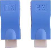 Suesacy Extender to Rj45 LAN Network Extension Transmitter Receiver Tx Rx Cat5E Cat6 Ethernet Cable V1.4 30M 4K Hd Tv 1080P