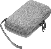 Portable Hard Drive Storage Bag Zipper Case for Cables Earphones Accessories Durable Lightweight Stylish Organizer for Travel and Daily Use