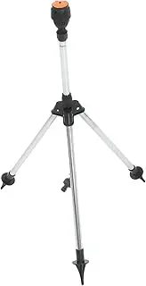 UPKOCH 1 Set Heavy Duty Impact Sprinkler with Metal Tripod Base Rotating Sprinkler Head for Even Water Coverage User Friendly Setup for Lawn Garden and Patio Use