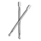 Double-ended Stainless Steel Cuticle Pusher Nail Manicure Remover Dead Skin _we