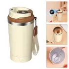 Practical Stirring Mug Stainless Steel Automatic Mixing Cup For Coffee And Teas