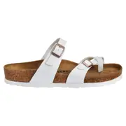 Birkenstock Unisex Mayari Birko-Flor Regular Fit Sandals White (EU 37-44)