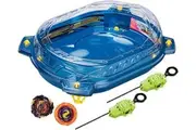Beyblade Burst QuadStrike Thunder Edge Battle Set, Battle Game Set with Beystadium, 2 Spinning Top Toys, and 2 Launchers for Ages 8 and Up
