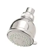 Flexispray Chrome Bermuda 3 Function Wall Shower Rose WELS 3 Star 9L/min