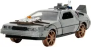 Jada Toys - 1:32 Back to the Future - Time Machine Railroad Wheels [New Toy] F
