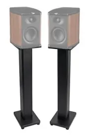 Pair 36" Bookshelf Speaker Stands For Swan M100MKII Bookshelf Speakers