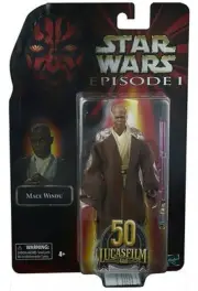 Star Wars Phantom Menace The Black Series 50th Anniversary Mace Windu 6" Figure