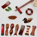 Fork Wooden Chopstick Rest Chopstick Holder Kitchen Tableware Chopstick Pillow