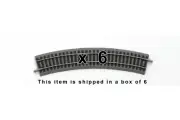 Piko 55412 HO Scale Roadbed Curved Track R2/30° Order 6x