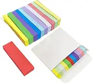 Angoily 1100pcs Writable Sticky Tabs Repositionable Page Markers Colors for Notebooks Books Removable Index Flags for Annotations Quick Reference
