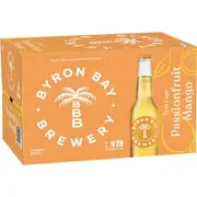 Byron Bay Brewery Passionfruit Mango Fruit Lager Bottles 355ml x 24 Case