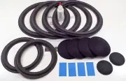 McIntosh ML-2C ML-2M - Refoam Kit - Speaker Foam Repair w/ Shims & Dust Caps!