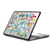 MacBook Air 13-inch (M2 - M4) Impact Case The Smurfs Sticker Pattern Laptop Case