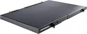 StarTech.com 1U Adjustable Mounting Depth Rack Mount Shelf - Heavy Duty Fixed Server Rack Cabinet Shelf - 175lbs / 80kg - Fixed Rack Shelf
