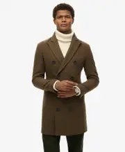 Merchant Town Coat | Deep Khaki Green