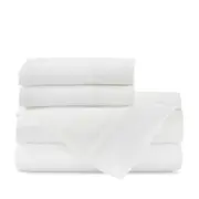Peacock Alley Mandalay Cuff Flat Sheet, Queen