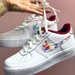 NIKE AIR FORCE 1 CNY AF1 男女 空軍一號 新年彩鉤 板 休閒CU2980-191 慢跑鞋