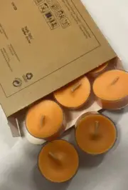 Partylite MANGO MAGIC Scented Tealight Candles 12 Pcs 1 Box