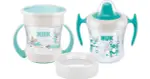 NUK Mini Set Mint/turquoise cup 3 in 1 6 months+ Neutral 160 ml