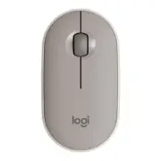 Logitech Pebble M350 Wireless Mouse Sand
