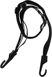 Zerodeko High Elasticity Luggage Binding Rope with Hook Design Bungee Cord Strap for Securing Motorcycle Helmets Luggage and Cargo Versatile and Durable for Easy Attachment