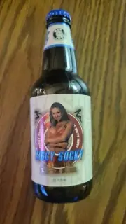 Ziggy Socky The Man Show beer bottle collectible