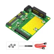 New Version Dual Msata SSD to dual SATA3 Adapter
