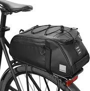 8L ycle Rear Seat Trunk Bag Large Capaci Rear Panniers Bag Reflective Rear dle Bag Road Bike Bag ycle Storage Bag Hand Bag Black One Size