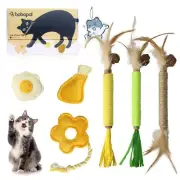 Catnip for CatsInteractive Silvervine Sticks for Cats Loofah Chew Cat Toys fo...