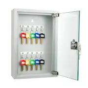 Barska 10 Position Key Cabinet with Glass Door CB12986
