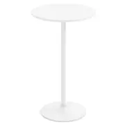 Costway 101.5/56cm Bistro Round Bar Table Coffee Table High Top Cocktail Table Pub Cafe Dining Side Table