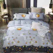 Fabric Fantastic Gardinar King Size Quilt/doona/duvet Cover Set
