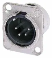 NEUTRIK - Neutrik XLR Panel Plug 4 Way