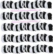 Beatifufu 1Set DIY Braided Elastic Rope Loom Kit Black White Elastic Cord with Crochet Hooks for Creative Handmade Braid Fun Craft Projects
