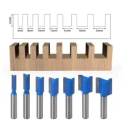 Milling Cutter Router Bit Straight Chisel Bits Straight Router Bit Single Set