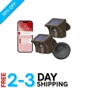 Long-Range Solar Driveway Alarm System with App Notifications – Weatherproof