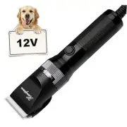 Dog Clippers for Grooming, 12V Heavy Duty Dog Trimmers，Corded Pet Hair Trimmer