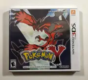 Pokemon Y (Nintendo 3DS, 2013) New - Fast Free Shipping