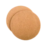 Appetito Round Cork Trivets 20cm Set 2