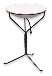 API 970 20-Inch Diameter Heated Bird Bath with Metal Stand
