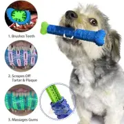 Pet Dogs Puppy Chew Toy Toothbrush TPR Molar Stick Teeth Cleaning Toys Chewers