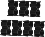 Didiseaon 7PCS Durable Double Port Clips for Rv Boat Accessories Versatile Fastening for Tube