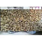 Rectangle Agate Hallway Corner Table Top Light Gray Resin Coffee Table for Hotel
