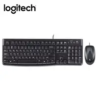 在飛比找momo購物網優惠-【Logitech 羅技】MK120 有線鍵鼠組