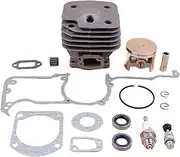 Big BORE 52MM Cylinder Piston Ring Gasket Oil Seal Kit for for HUSQV/Arna 61 268 272 272K 272XP Chainsaw NIKASIL Plated