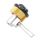 Aluminum Alloy Cassette Stove to Flat Gas Tank Mutual Filling Connector Adapter