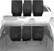 X-CAR Back Seat Protector for Mercedes-Benz GLE 7 Seater 2018-Onwards All Weather Heavy Duty Car Seat Kick Mats Cover